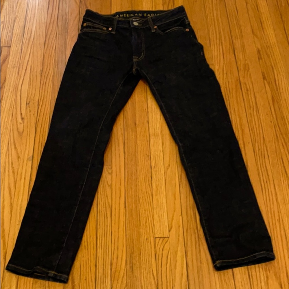 AEO Eagle Men’s Dark Wash Slim Straight Fit